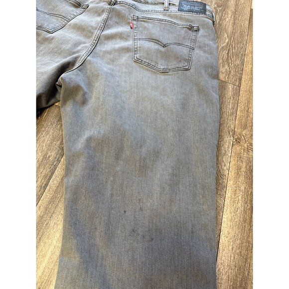 LEVI'S 541 MENS PLUS SIZE DENIM JEANS STRETCH TAPERED LEG GRAY SIZE 48X36 - Picture 4 of 12